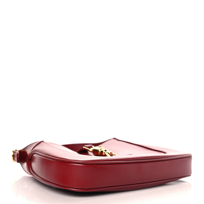 Gucci Boarded Dyana Lux Calfskin Small Jackie 1961 Hobo New Cherry Red 4 of 9