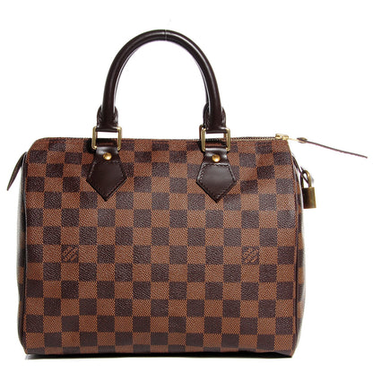 Louis Vuitton Damier Ebene Speedy 25 1 of 7