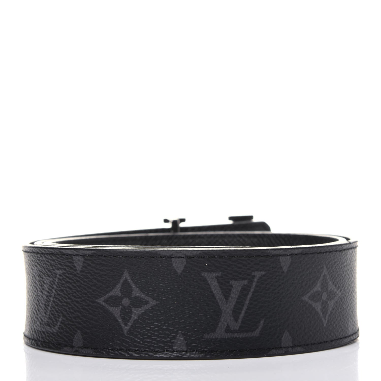 Louis Vuitton Monogram Eclipse 40mm Reversible LV Initiales Belt 90 36 2 of 8