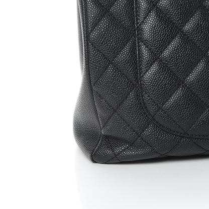 Chanel Caviar Quilted XL Grand Shopping Tote GST Black 14 of 14