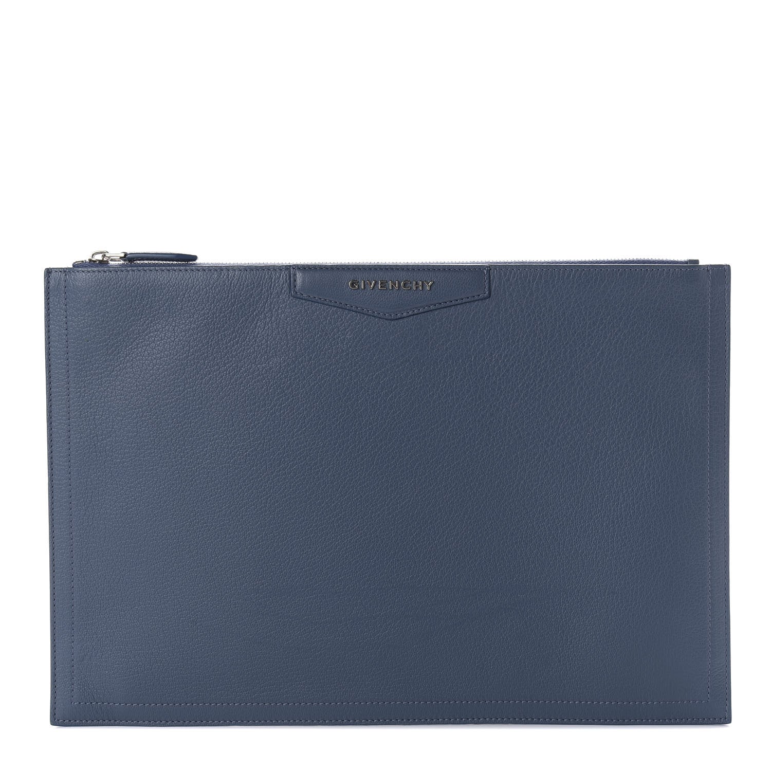 Givenchy Sugar Goatskin Medium Antigona Pouch Mineral Blue 1 of 8