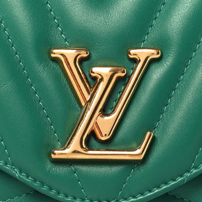 Louis Vuitton Calfskin New Wave Chain Bag MM NM  Emerald 7 of 10