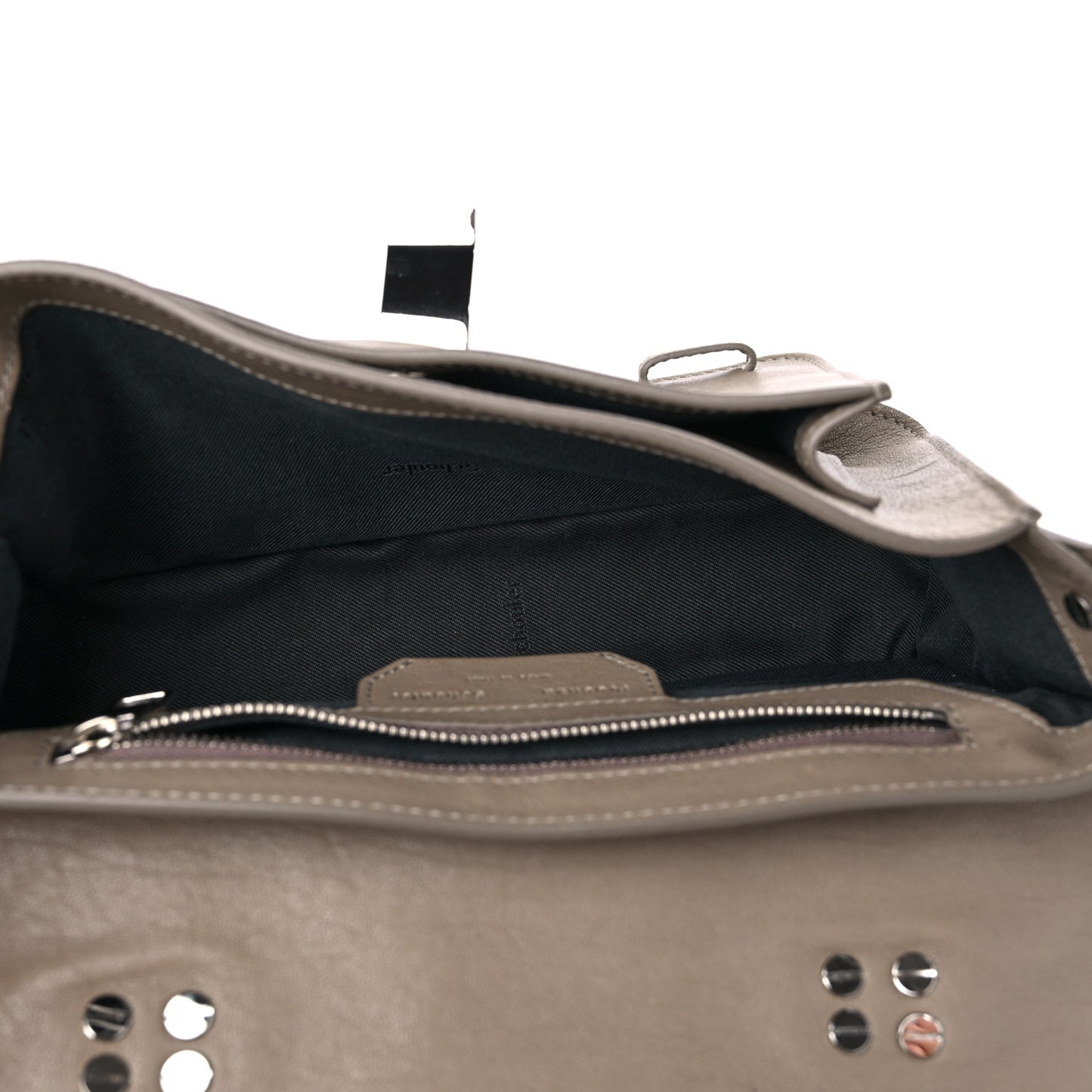 Lambskin Tiny PS1 Satchel Dove Grey