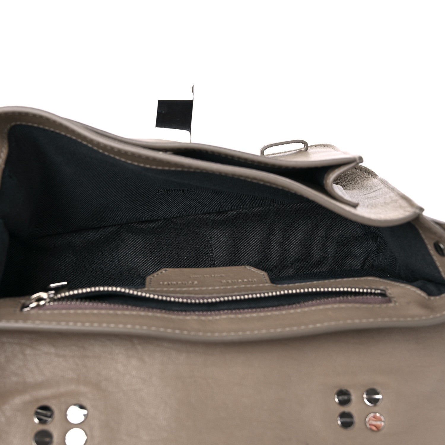 Proenza Schouler Lambskin Tiny PS1 Satchel Dove Grey 5 of 11