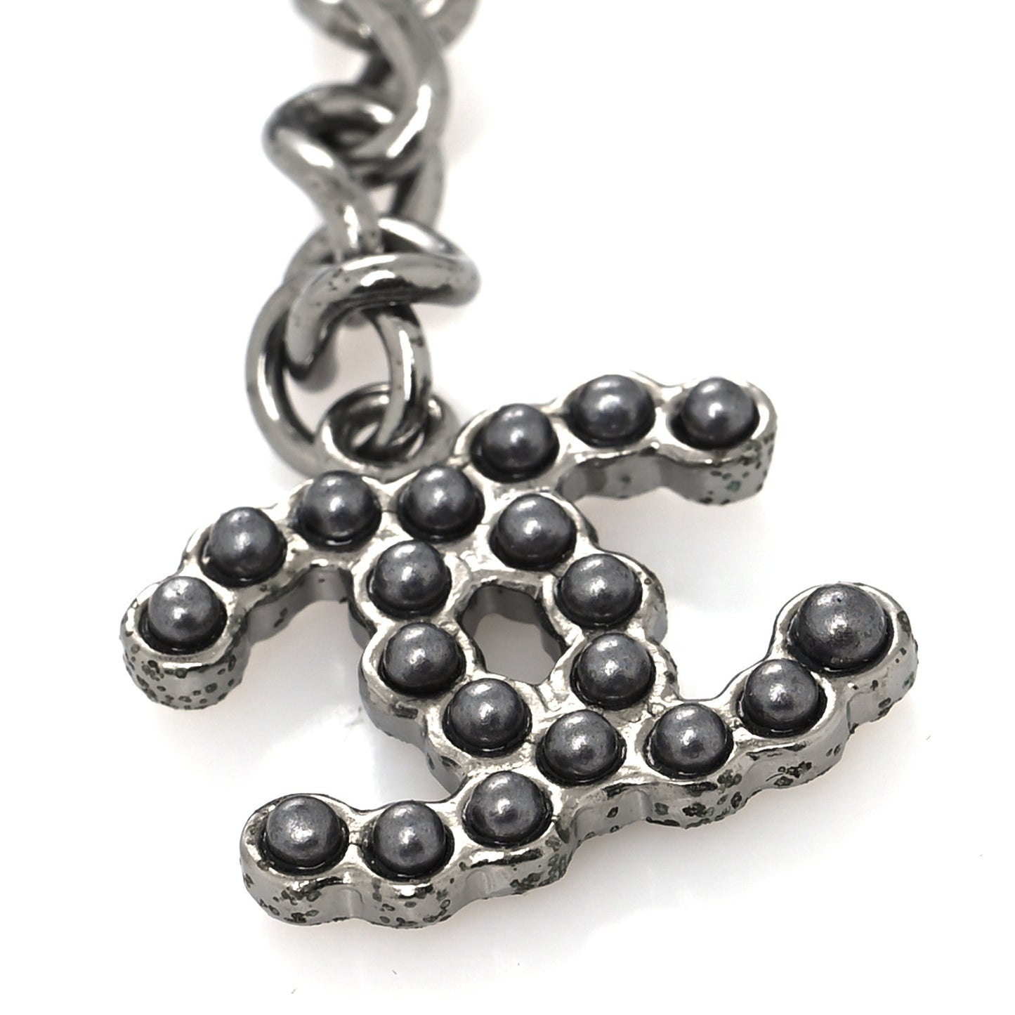 Ruthenium Pearl CC Belt Black