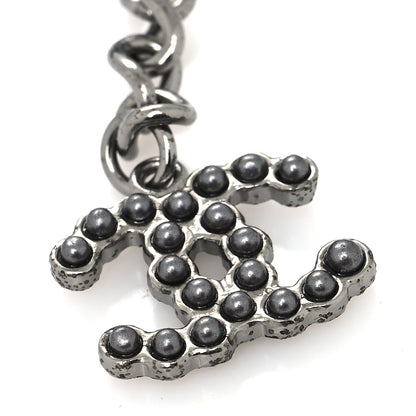 Chanel Ruthenium Pearl CC Belt Black 4 of 5