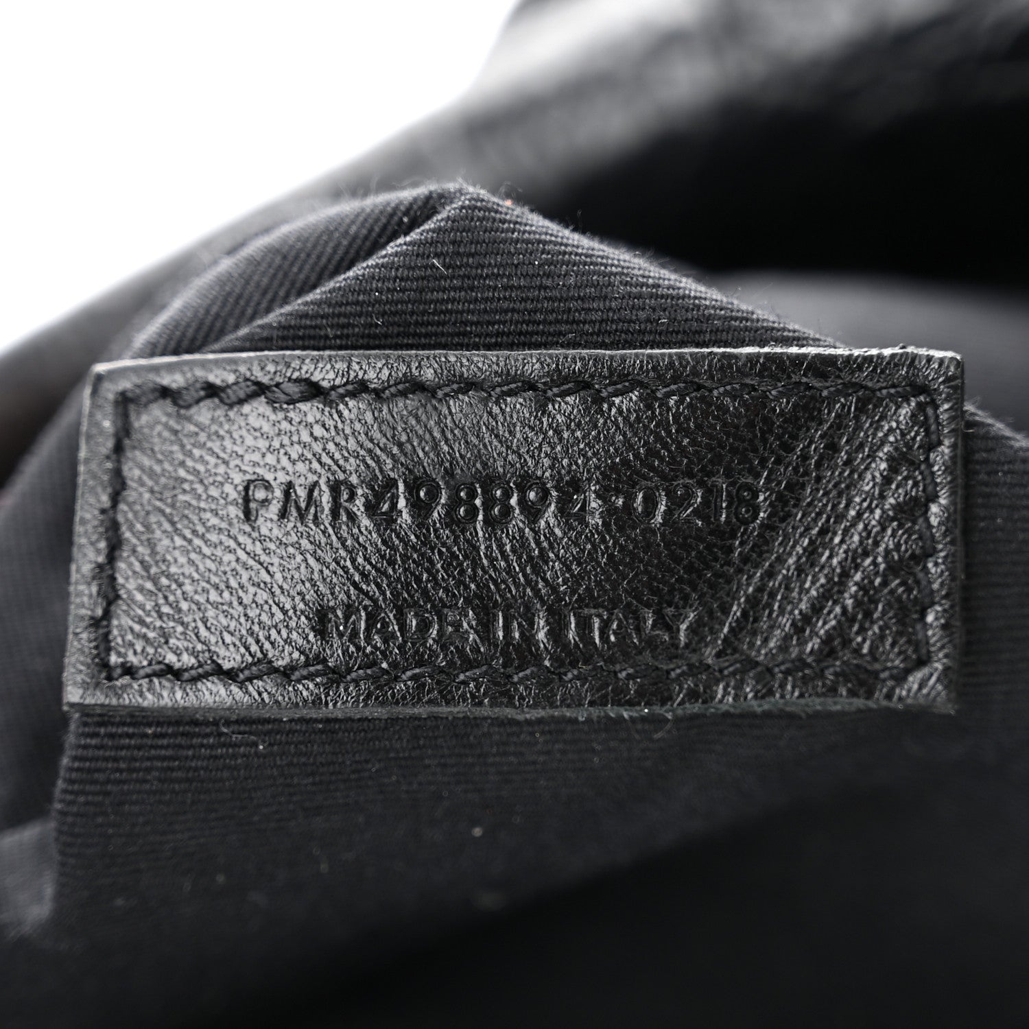 Saint Laurent Crinkled Calfskin Matelasse Monogram Medium Niki Chain Satchel Black 7 of 10