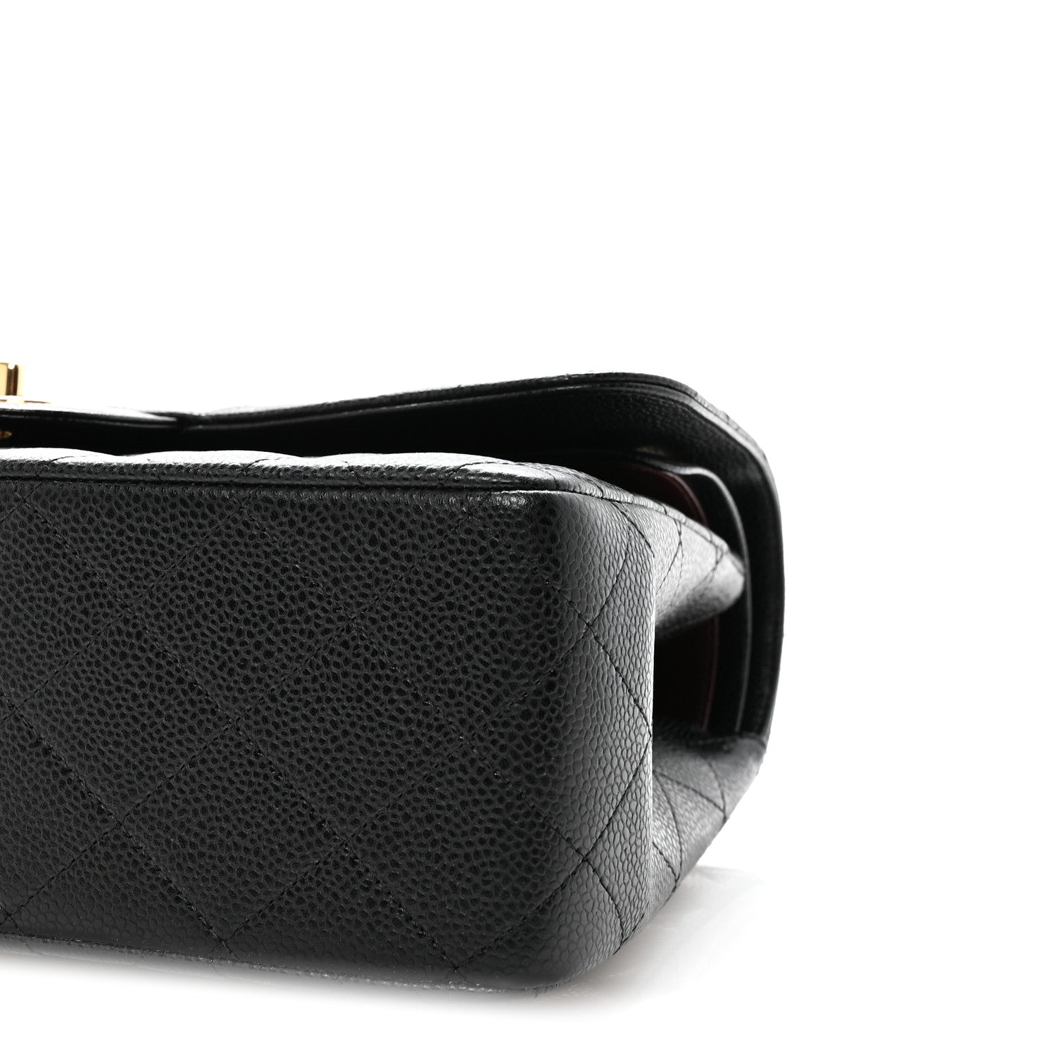 Chanel Caviar Quilted Jumbo Double Flap Black 10 of 11