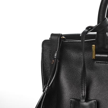 Saint Laurent Calfskin Small Classic Y Cabas Black 11 of 11