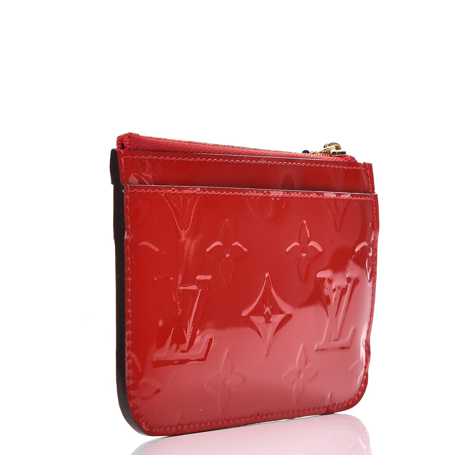 Louis Vuitton Vernis Key Pouch Cherry 3 of 7