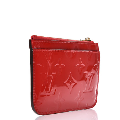 Louis Vuitton Vernis Key Pouch Cherry 3 of 7