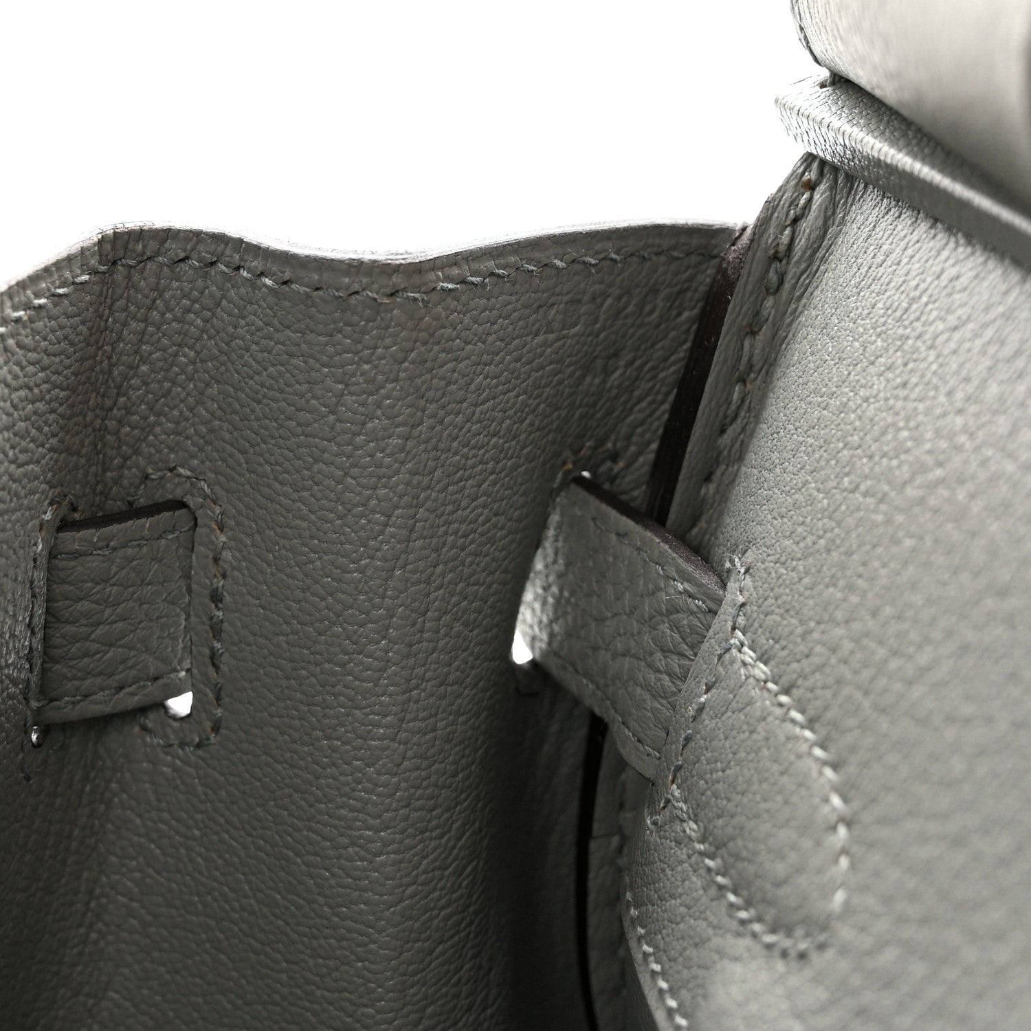 Hermes Togo Birkin 30 Gris Mouette 7 of 11