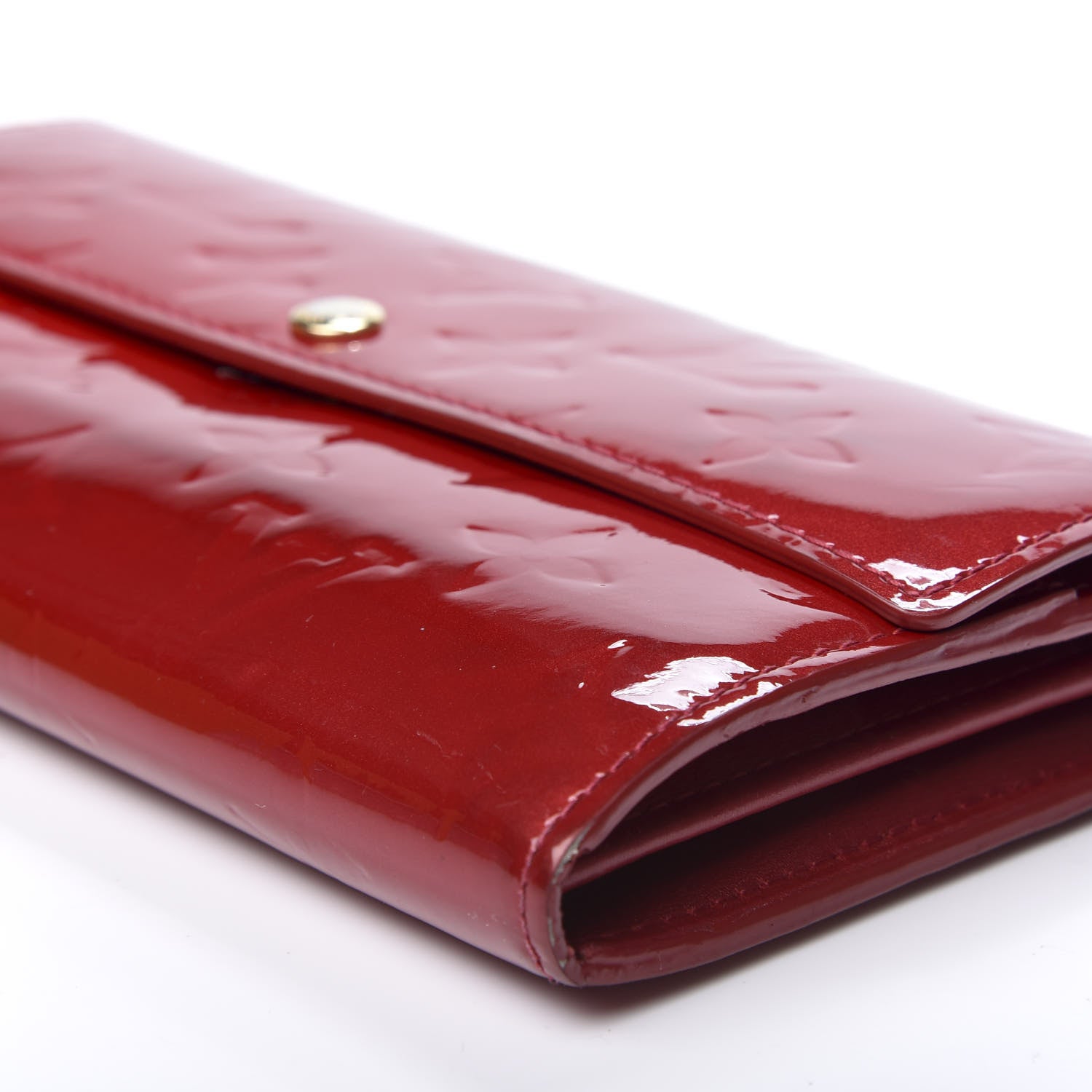 Louis Vuitton Vernis Sarah Wallet Pomme D'Amour 6 of 10