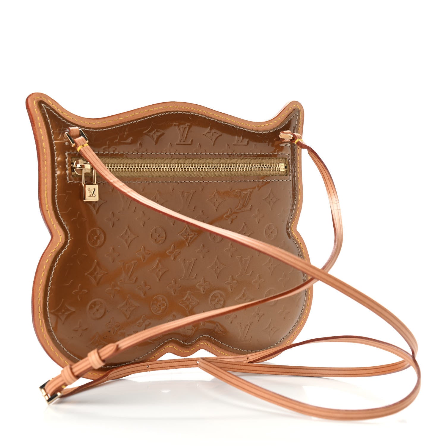Louis Vuitton Vernis Conte de Fees Owl Bronze 3 of 12