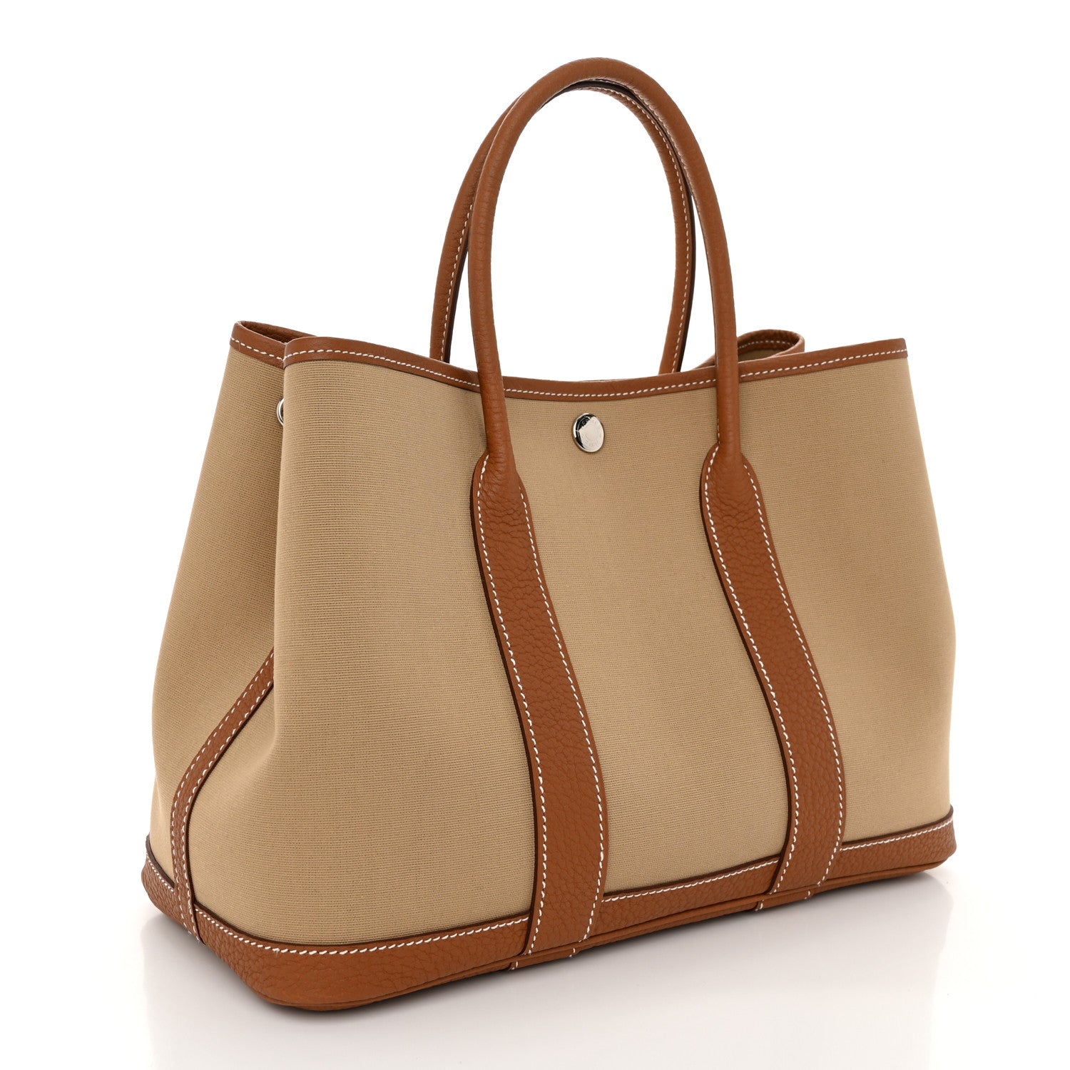 Hermes Toile Negonda Garden Party 30 TPM Trench Gold 3 of 11