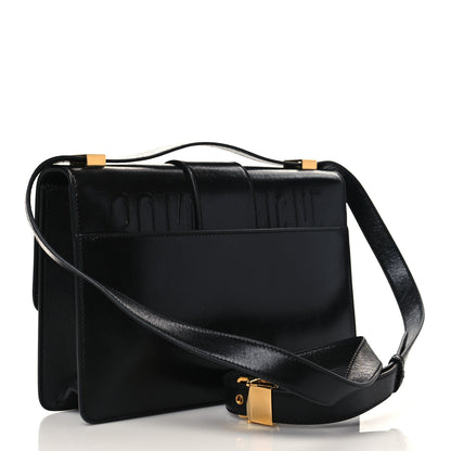 Christian Dior Crinkled Lambskin 30 Montaigne Flap Bag Black 2 of 6