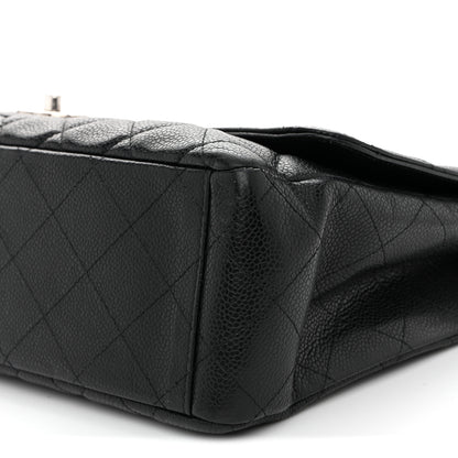 Chanel Caviar Maxi Single Flap Black 9 of 10