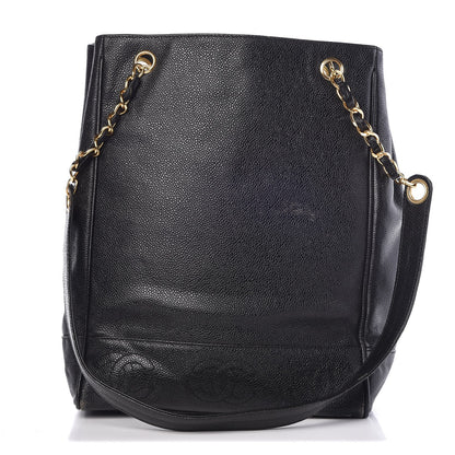Chanel Caviar Shoulder Bag Black 1 of 35