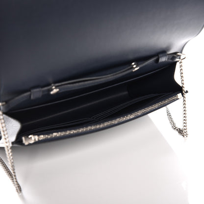 Celine Smooth Lambskin Frame Evening Chain Clutch Terracotta 5 of 8