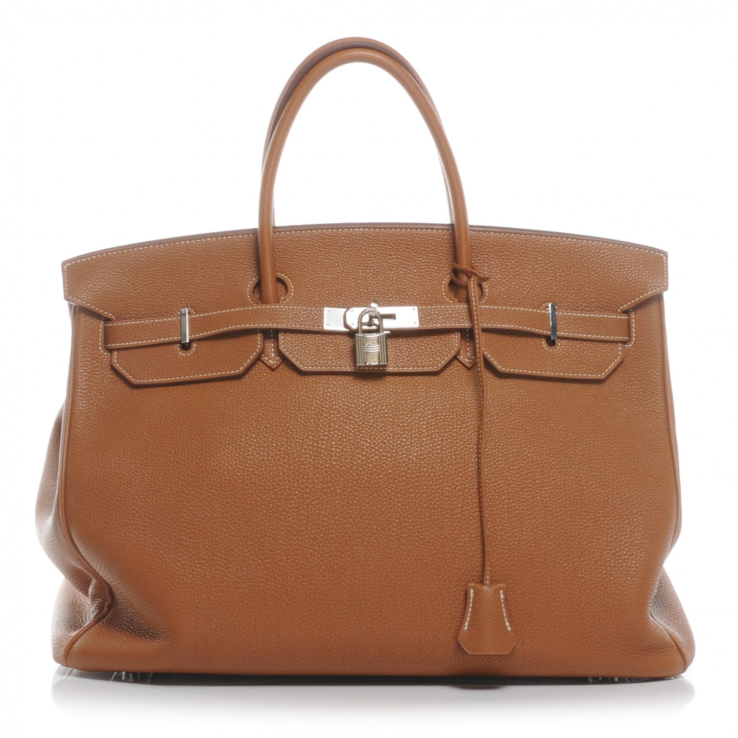 Taurillon Clemence Birkin 40 Gold
