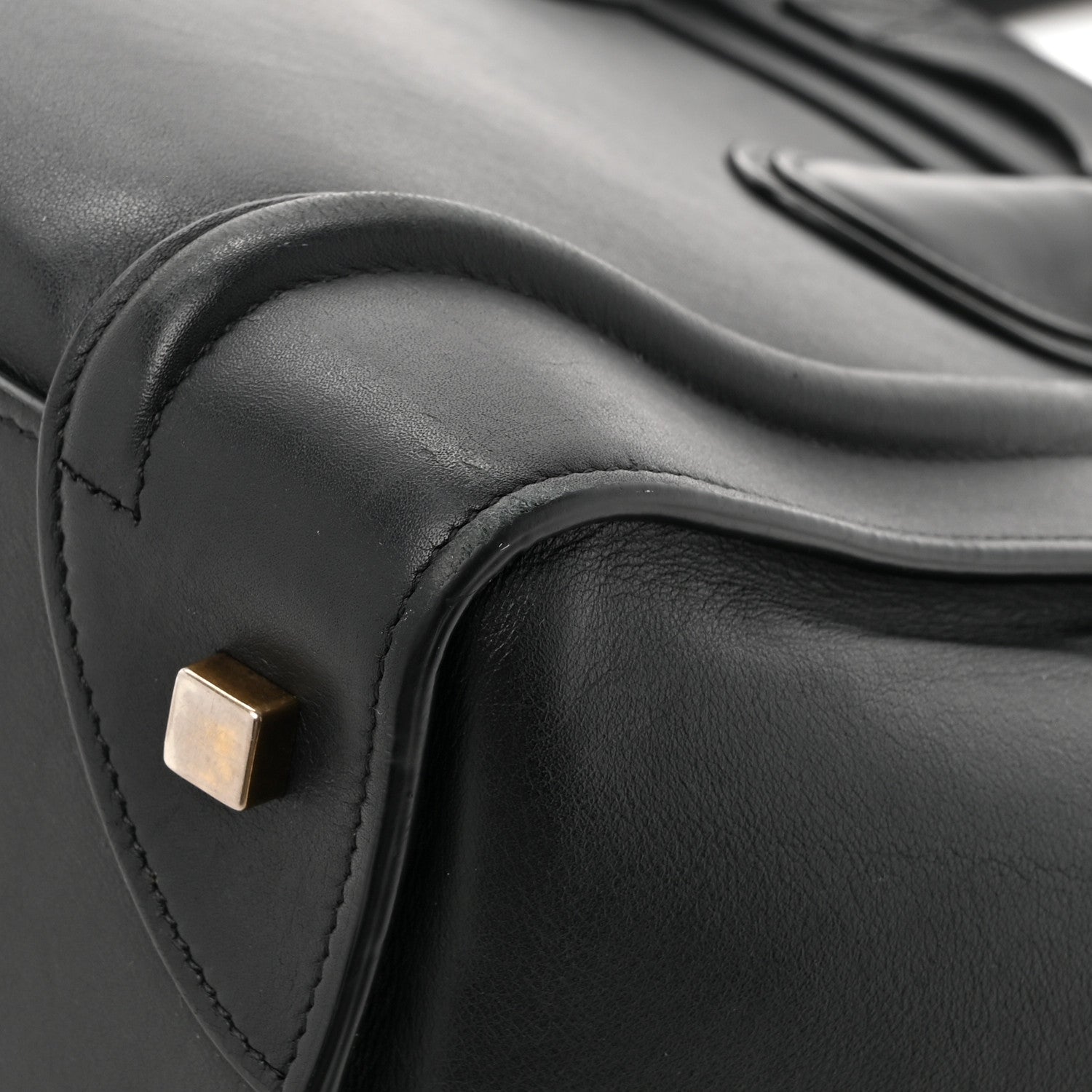 Celine Smooth Calfskin Mini Luggage Black 13 of 19