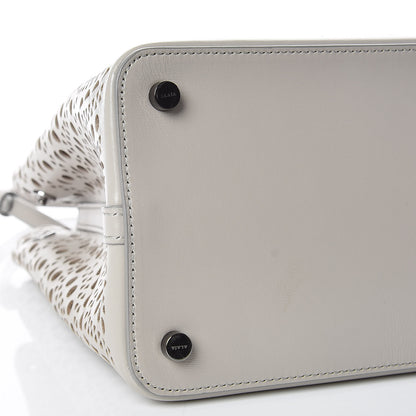 Alaia Lux Calfskin Vienne Wave Mina 25 Bag Perle 5 of 9