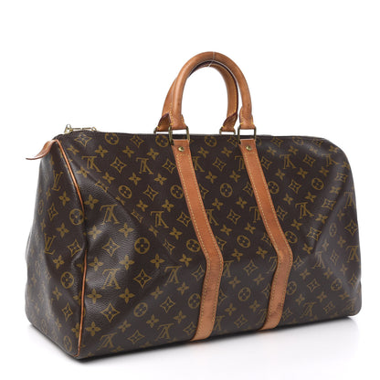 Louis Vuitton Monogram Keepall 45 2 of 13