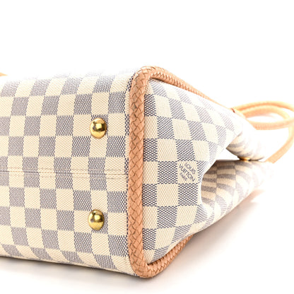 Louis Vuitton Damier Azur Propriano Rose Ballerine 9 of 11