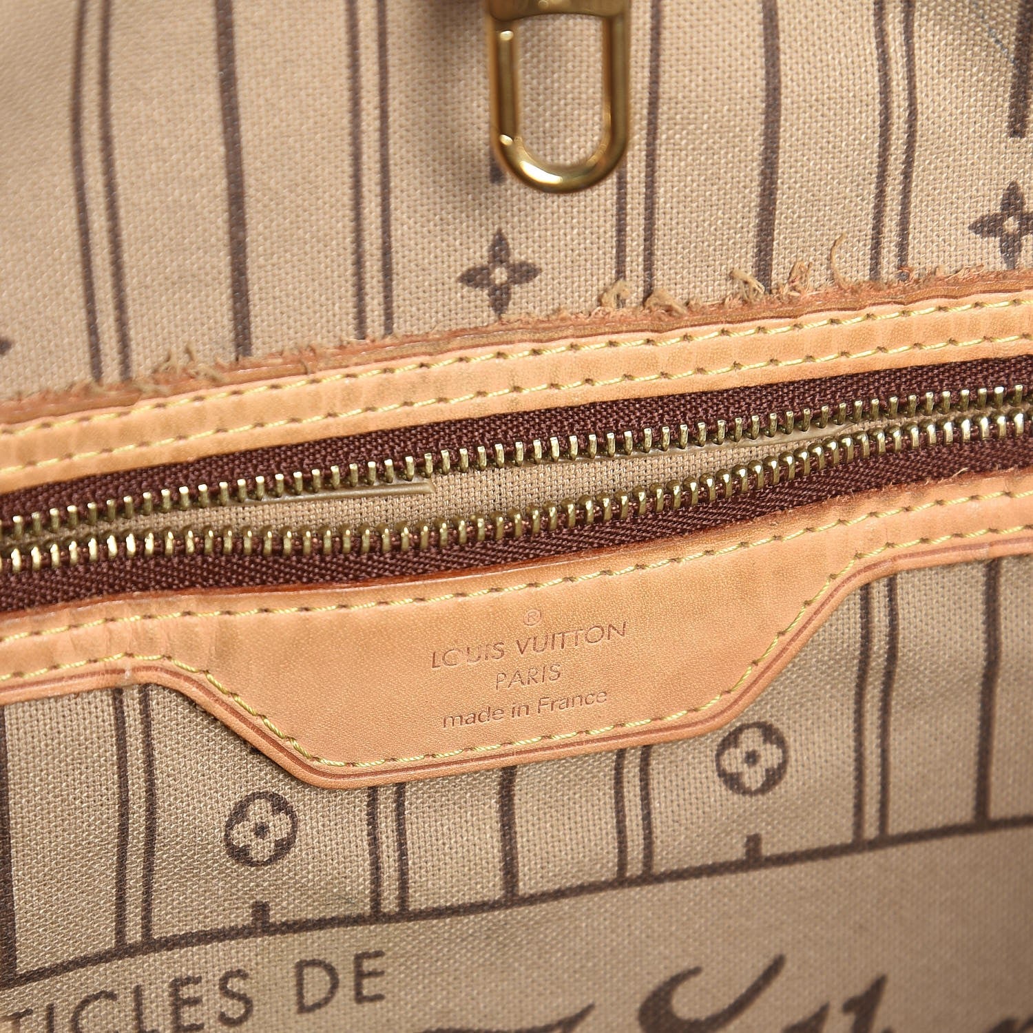 Louis Vuitton Monogram Neverfull GM 6 of 14