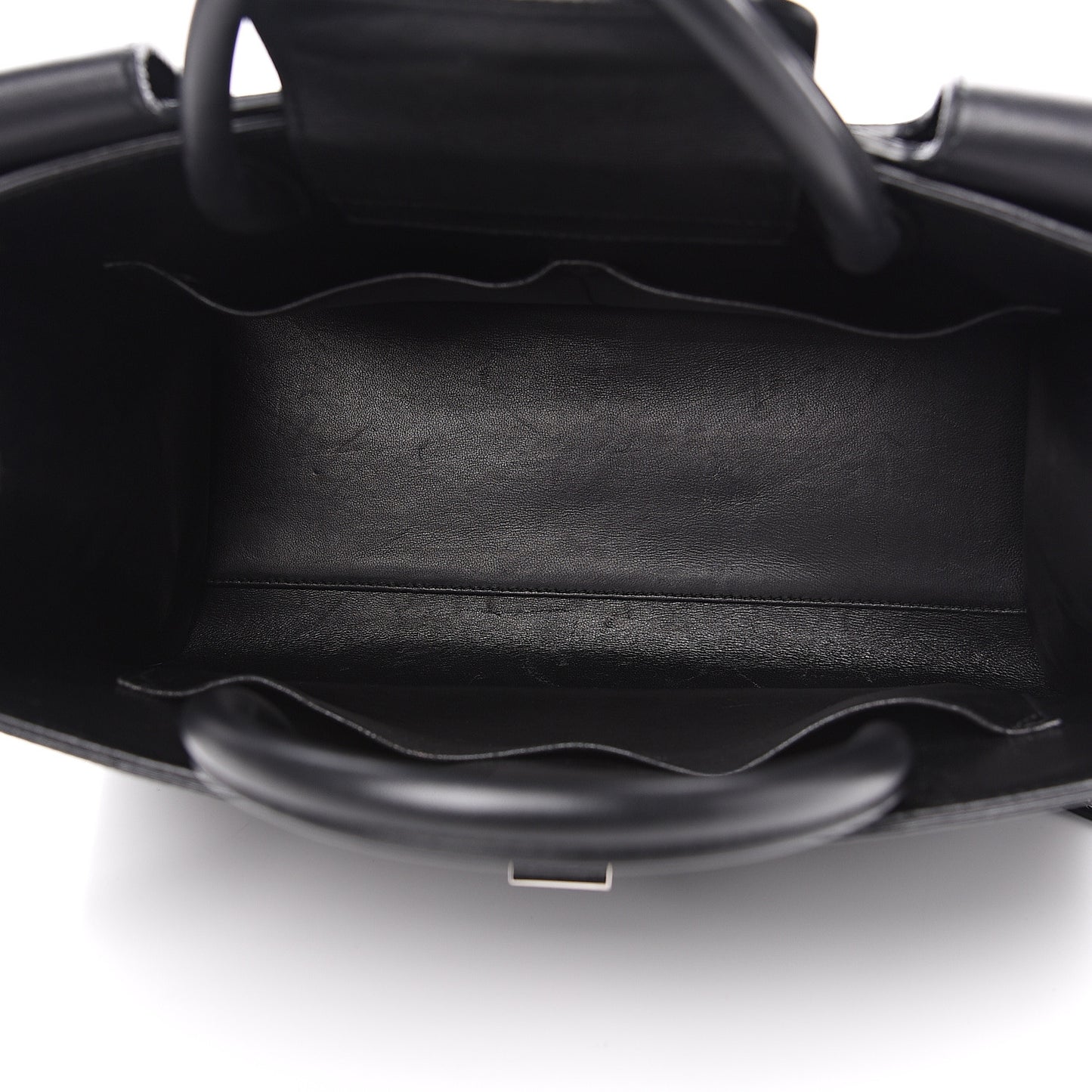 Grained Calfskin Medium Diorever Flap Black