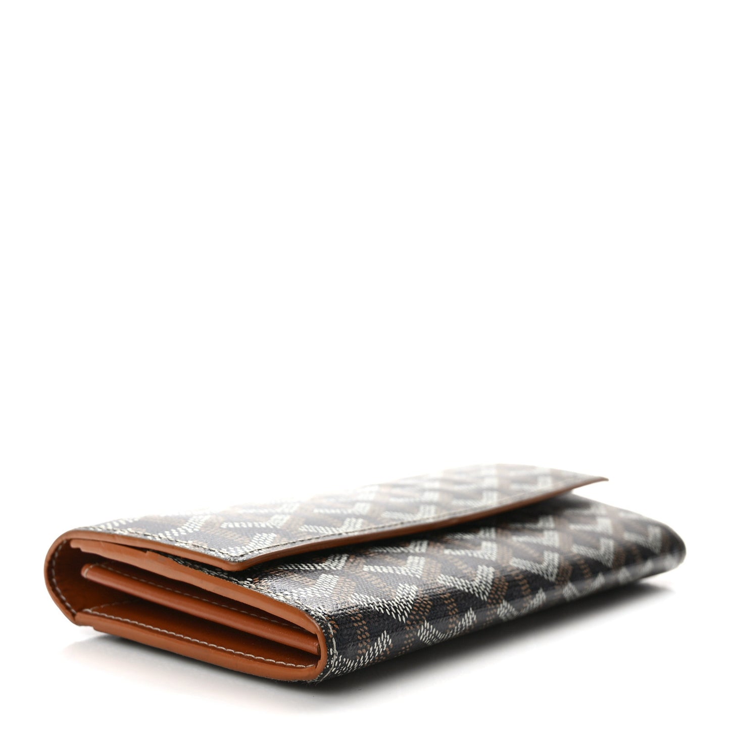Goyardine Varenne Long Wallet Black Gold