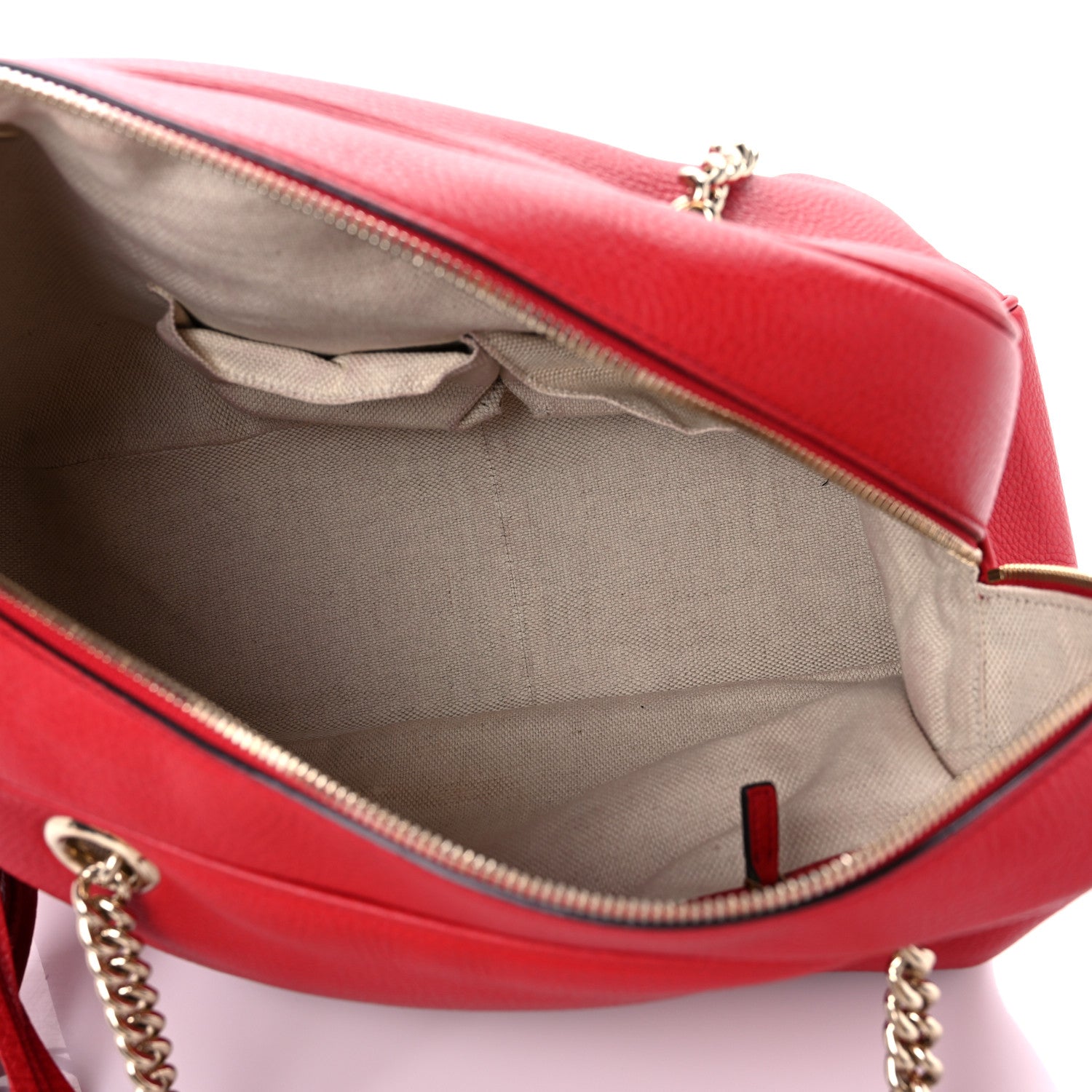 Gucci Cellarius Calfskin Medium Soho Bowler Tabasco 6 of 15