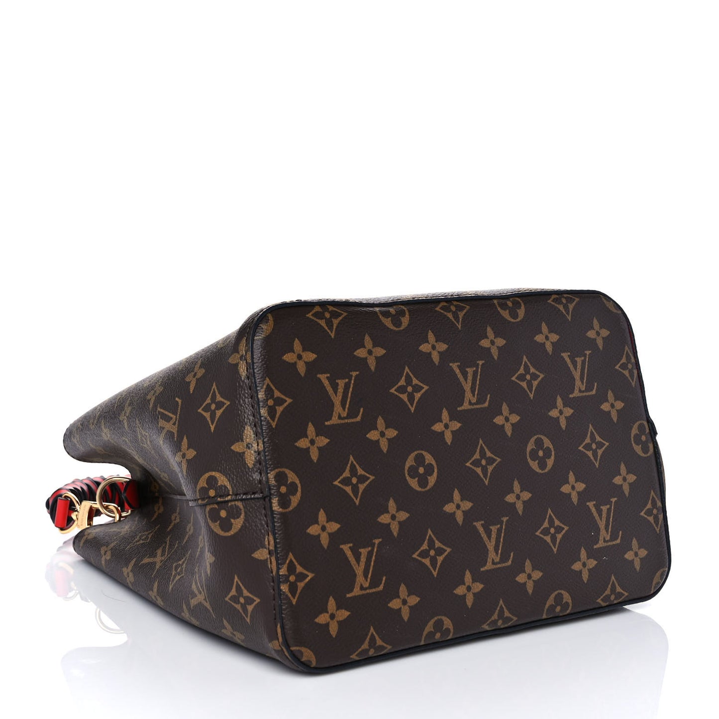 Monogram Braided Neonoe Coquelicot