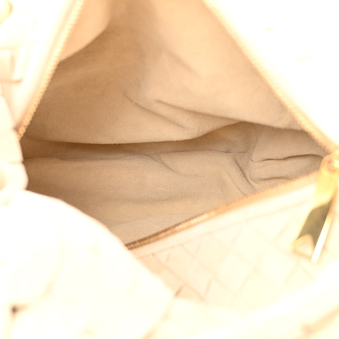 Suede Intrecciato Teen Jodie Sand