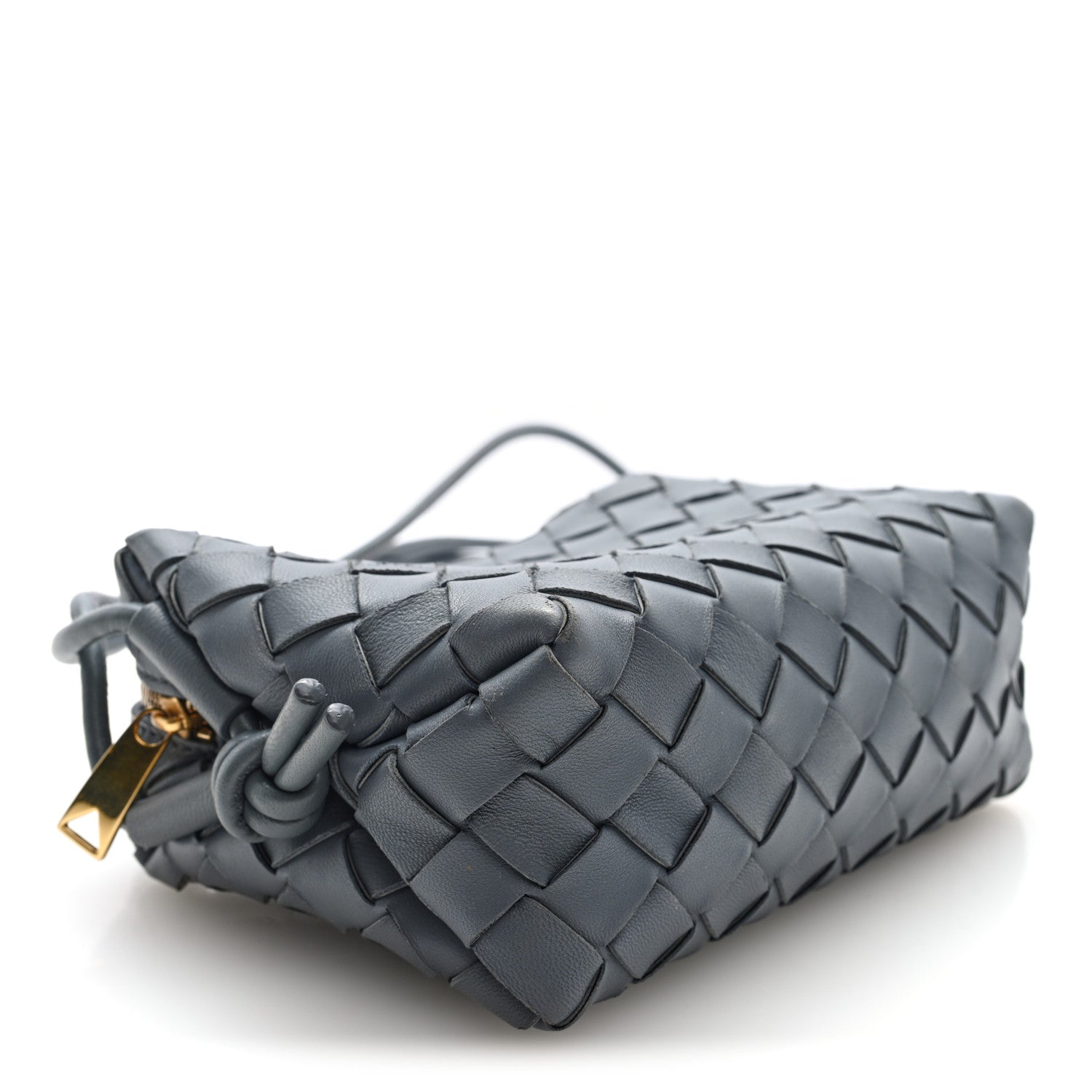 Bottega Veneta Nappa Intrecciato Mini Loop Camera Bag Thunder 4 of 9