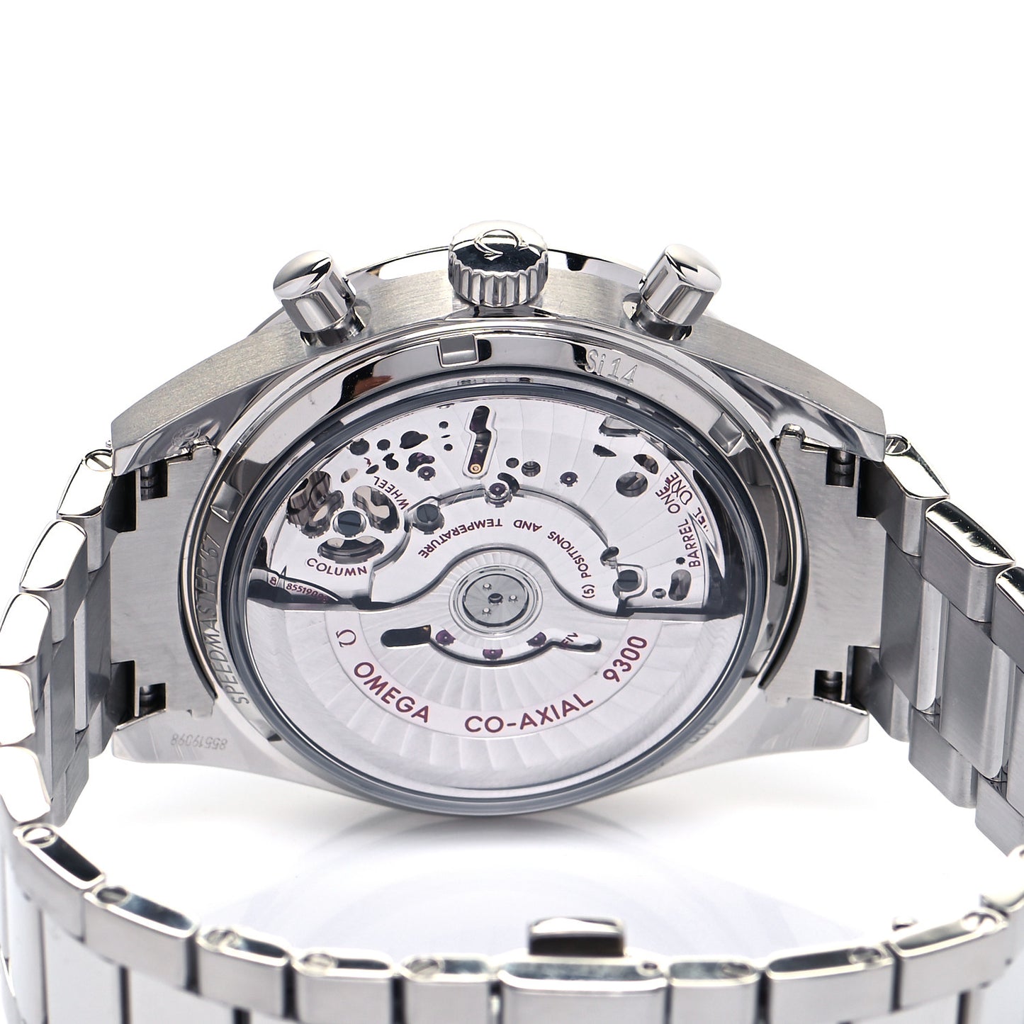 Stainless Steel 41mm Speedmaster 57 Co-Axial Chronometer Automatic Watch Black 331.10.42.51.01.001