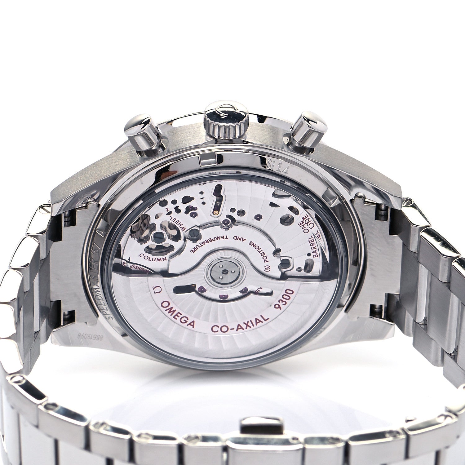 Omega Stainless Steel 41mm Speedmaster 57 Co-Axial Chronometer Automatic Watch Black 331.10.42.51.01.001 4 of 5