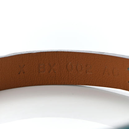 Hermes Epsom Micro Rivale Bracelet S Bleu Paon 7 of 8