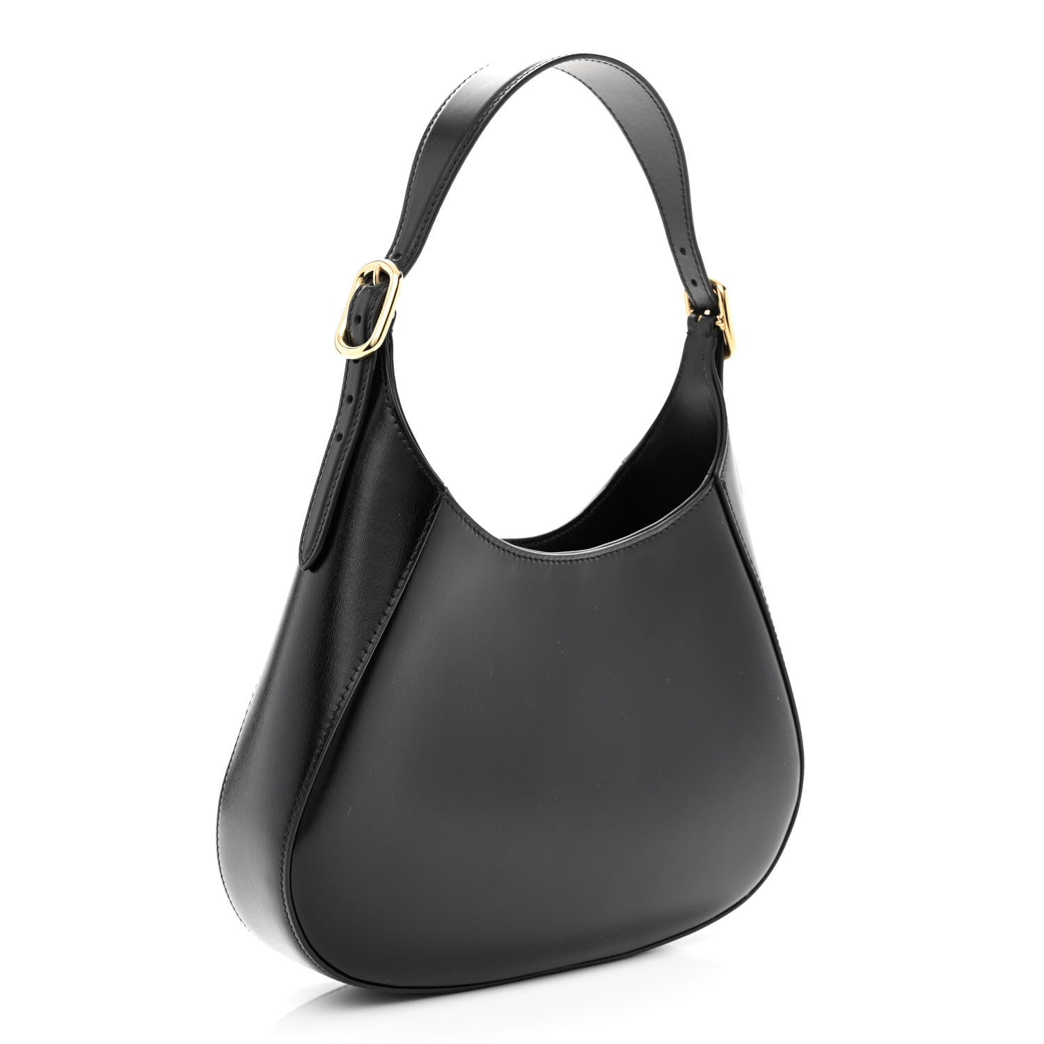Prada Box Calfskin Shoulder Bag Black 3 of 10