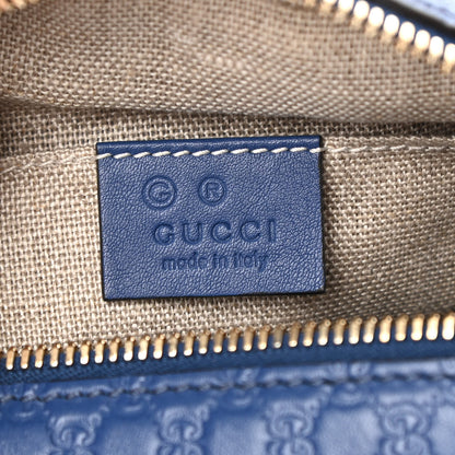 Gucci Soft Microguccissima Mini Bree Messenger Bag Caspian 6 of 10