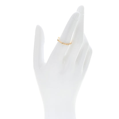 David Yurman 18K Yellow Gold Diamond Cable Collectibles Stack Ring 52 6 2 of 4