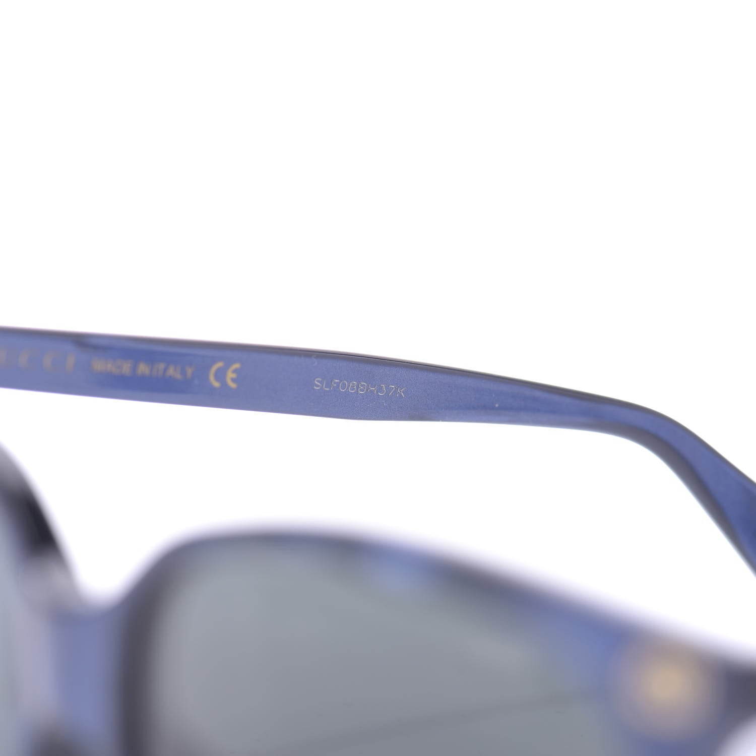 Gucci Acetate GG Sunglasses GG0022/SA Blue Grey 6 of 8