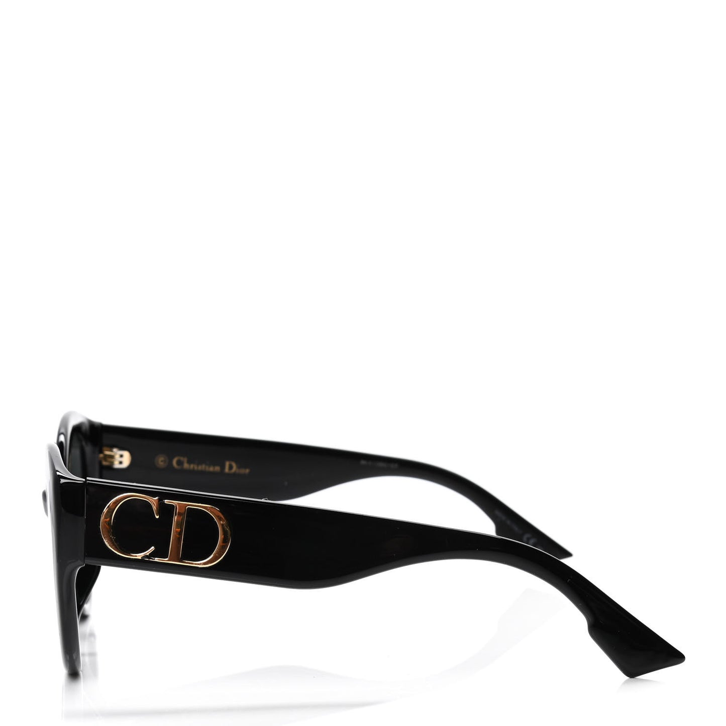 Acetate DDiorF Cat Eye Sunglasses Black