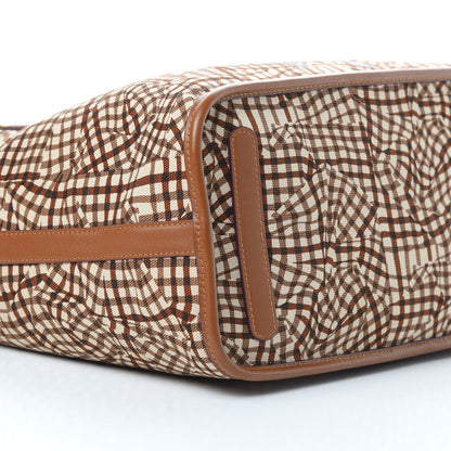 MCM Visetos Medium Liz Reversible Shopper Tote Cognac 14 of 16