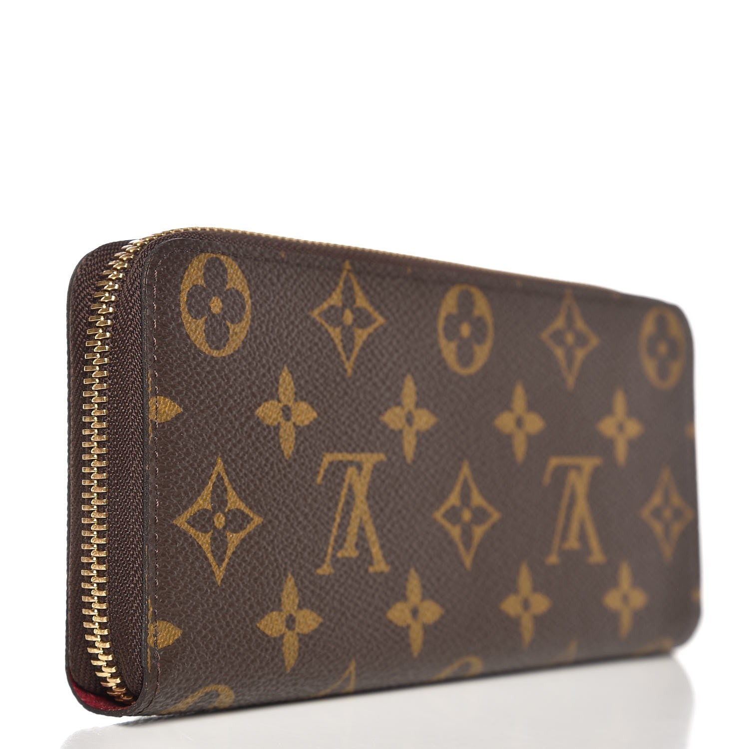 Louis Vuitton Monogram Clemence Wallet Fuchsia 3 of 8
