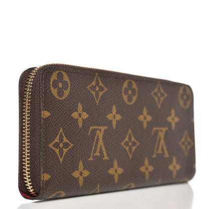 Louis Vuitton Monogram Clemence Wallet Fuchsia 3 of 8