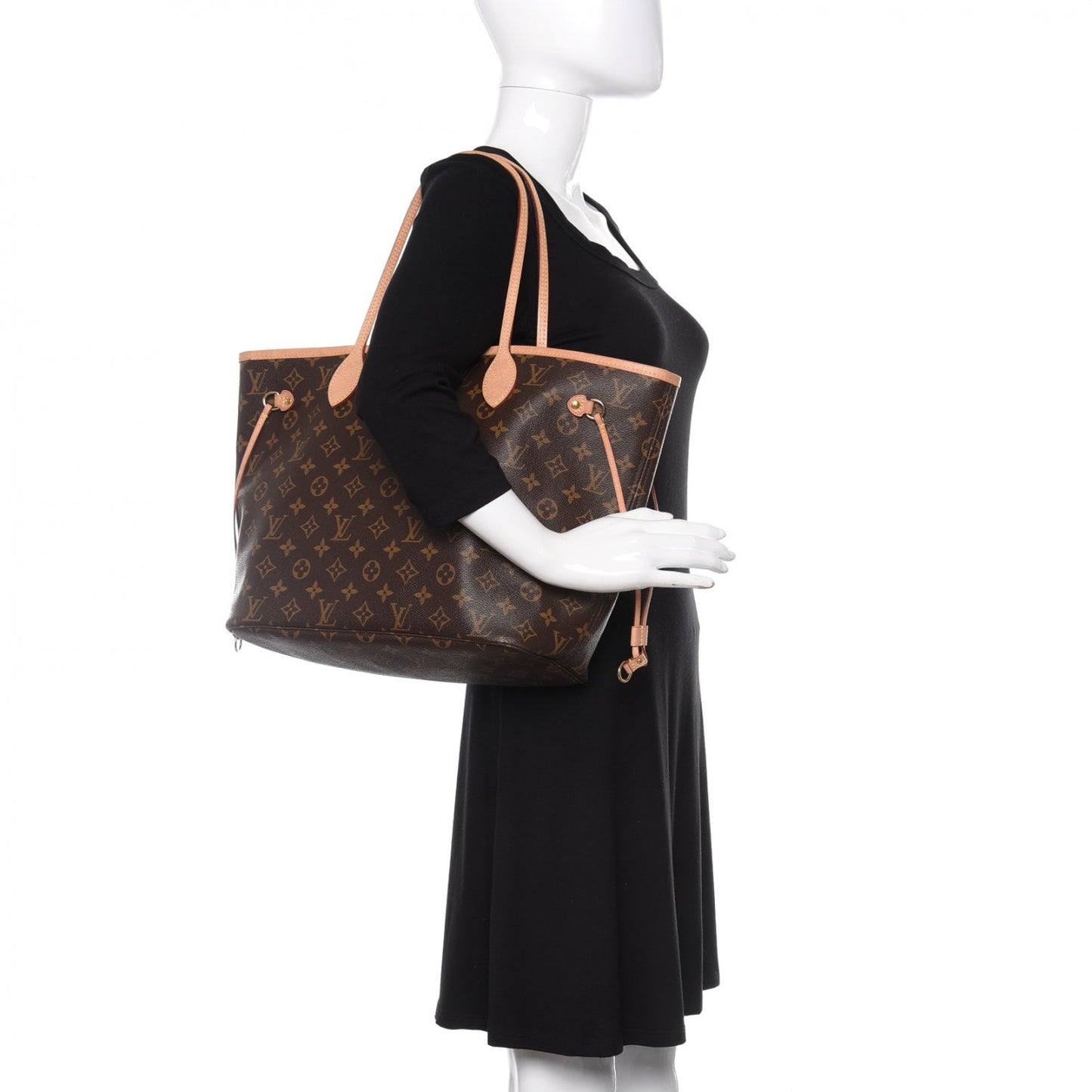 Monogram Neo Neverfull MM Pivoine