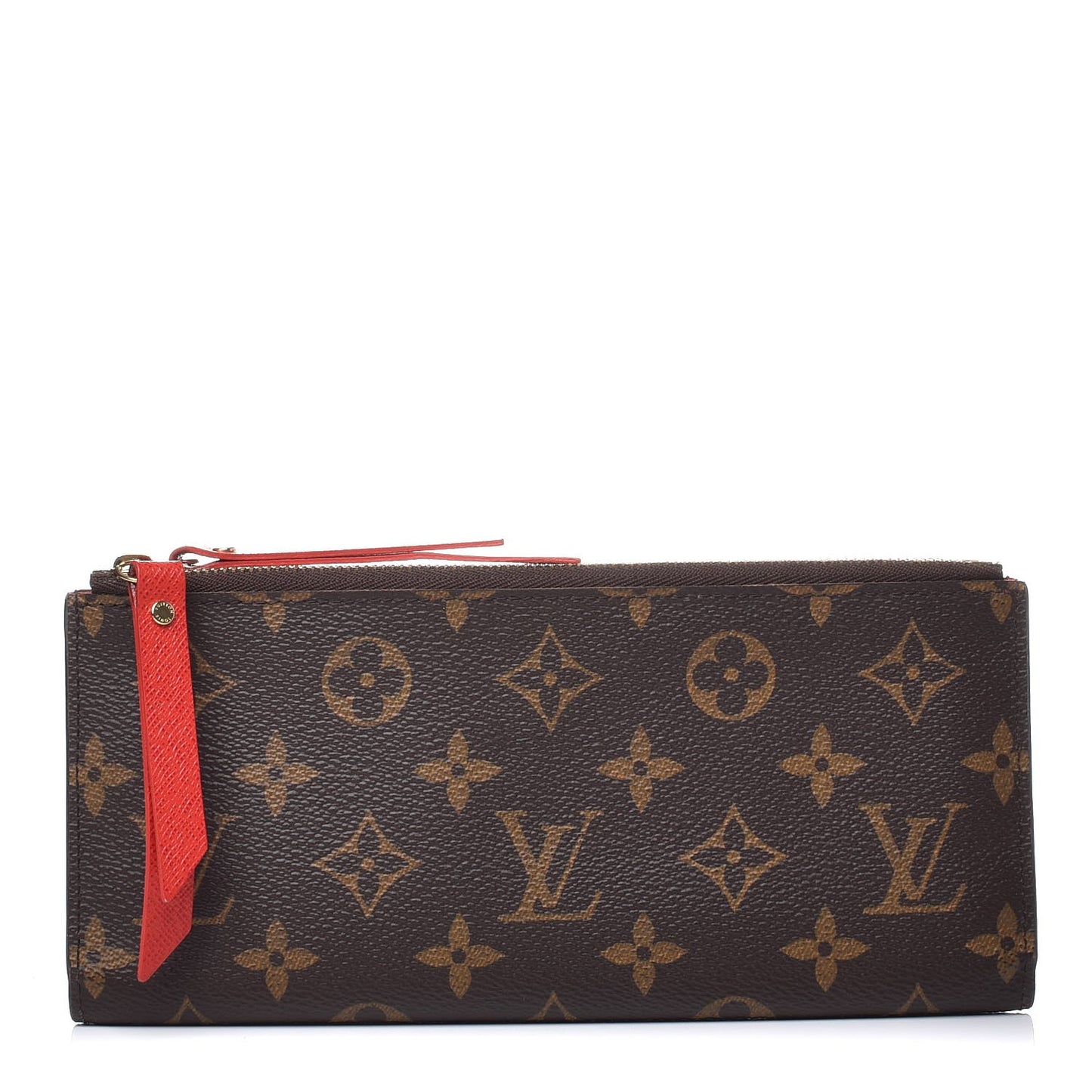 Monogram Adele Wallet Coquelicot