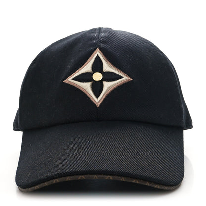 Louis Vuitton Monogram Jacquard Embroidered Day Cap L Black 2 of 8