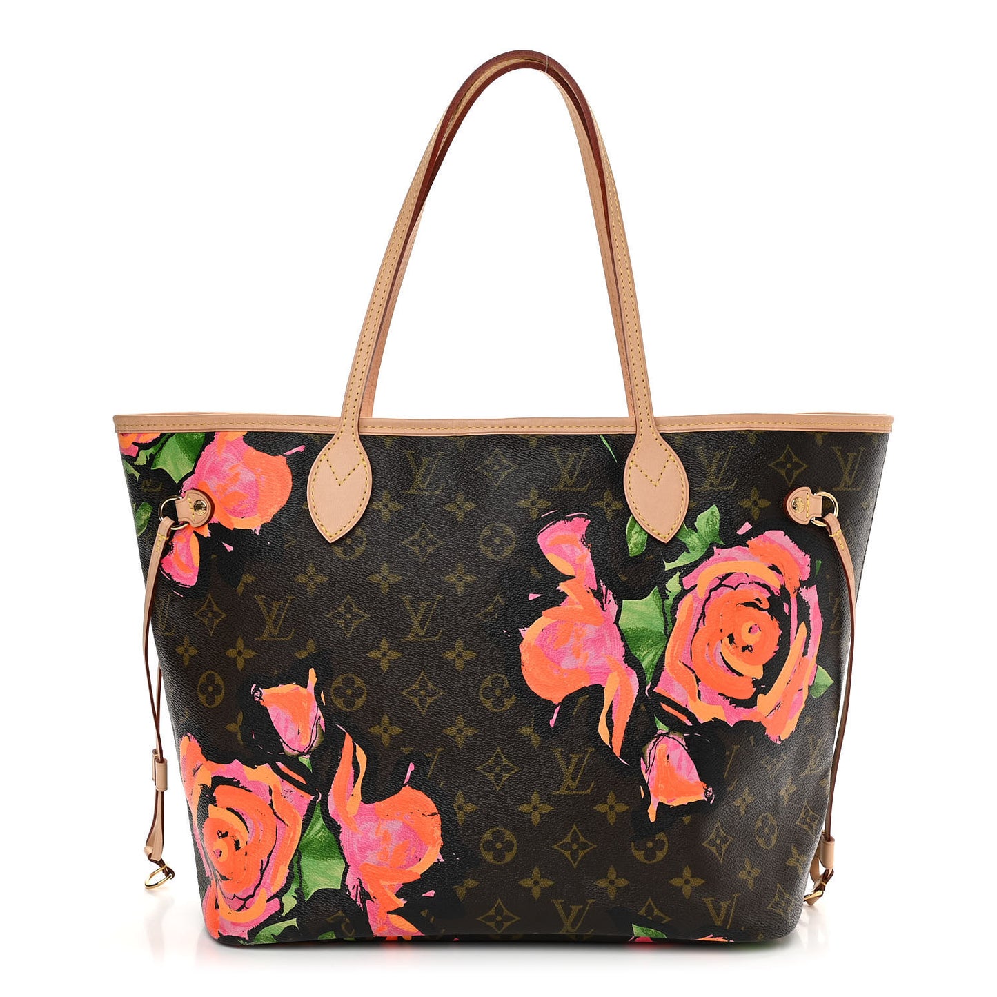 Monogram Roses Neverfull MM